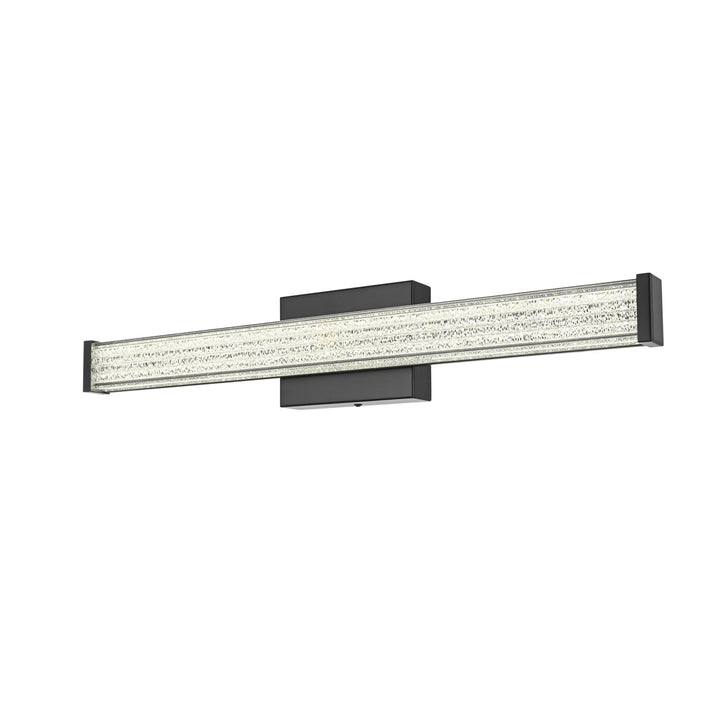 24 Inch Led Wall Sconce In Black - View 4 - Joshua Marshal