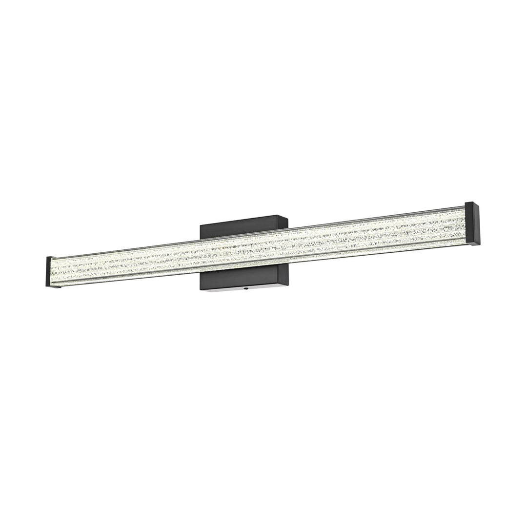 31 Inch Led Wall Sconce In Black - View 4 - Joshua Marshal