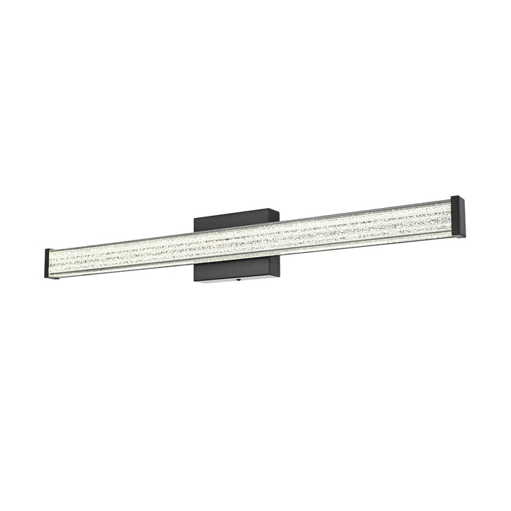 31 Inch Led Wall Sconce In Black - View 4 - Joshua Marshal
