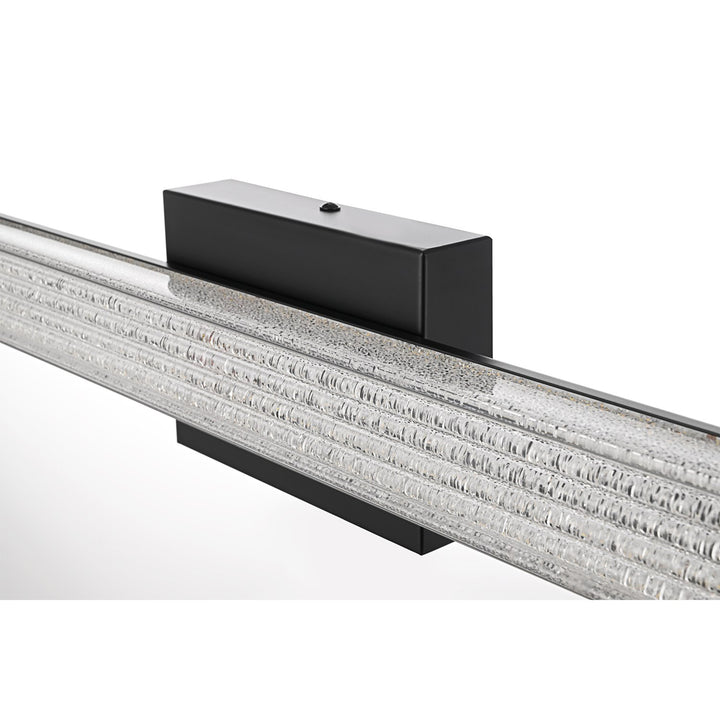 31 Inch Led Wall Sconce In Black - View 5 - Joshua Marshal