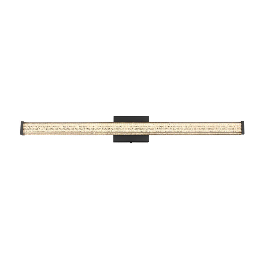 36 Inch Led Wall Sconce In Black - View 3 - Joshua Marshal