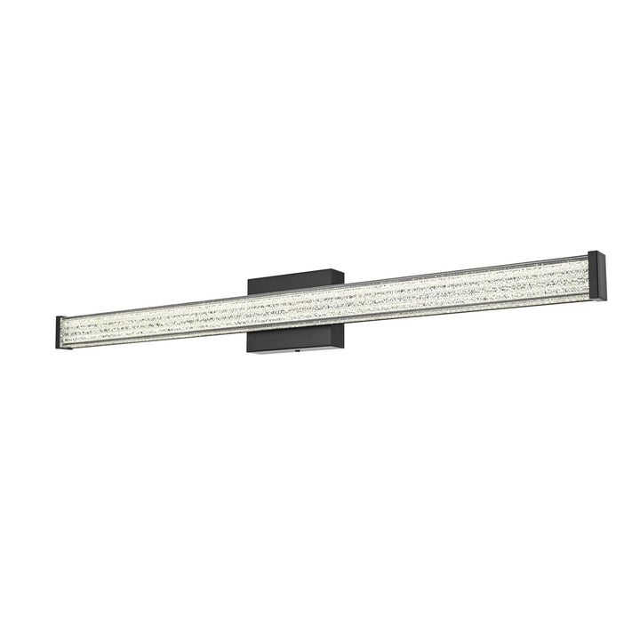 36 Inch Led Wall Sconce In Black - View 4 - Joshua Marshal