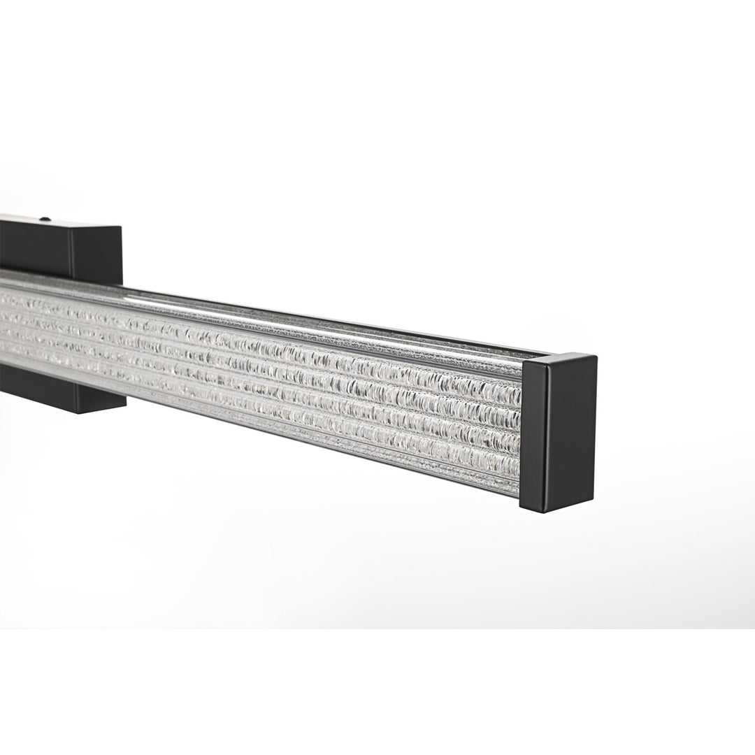 36 Inch Led Wall Sconce In Black - View 5 - Joshua Marshal