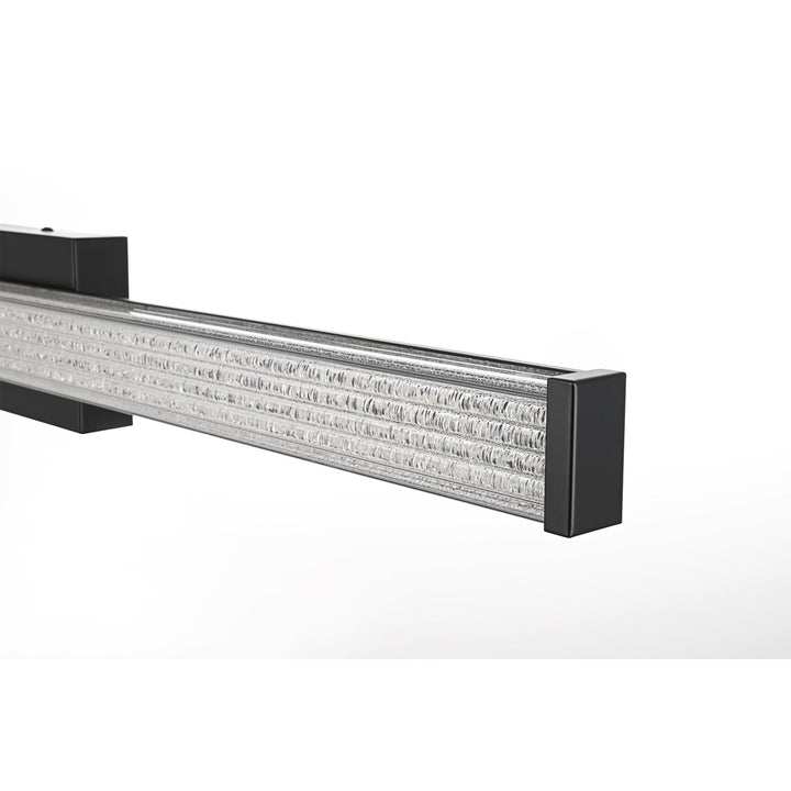 36 Inch Led Wall Sconce In Black - View 5 - Joshua Marshal