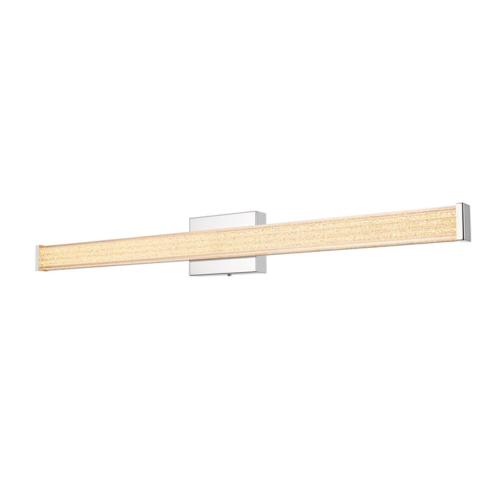 36 Inch Led Wall Sconce In Chrome - View 3 - Joshua Marshal