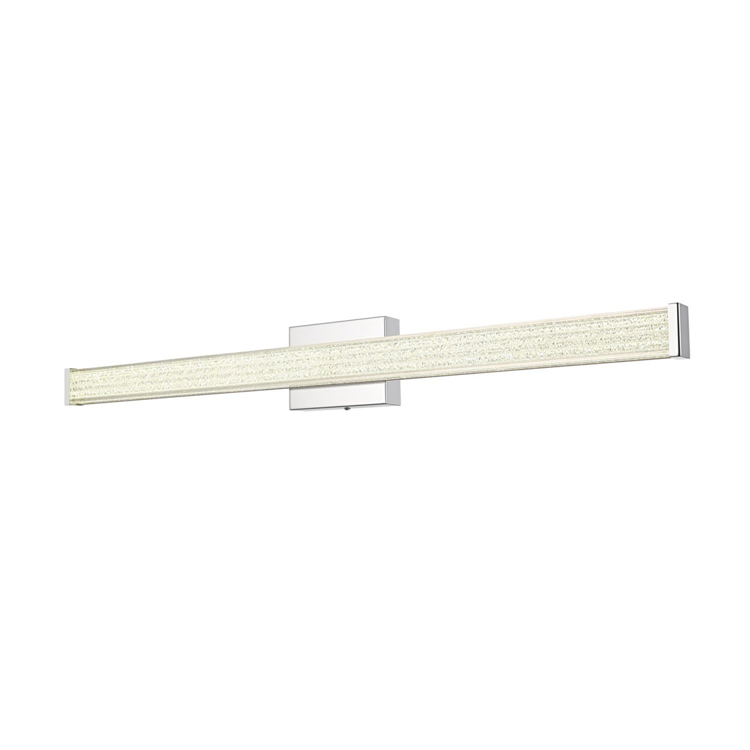 36 Inch Led Wall Sconce In Chrome - View 4 - Joshua Marshal
