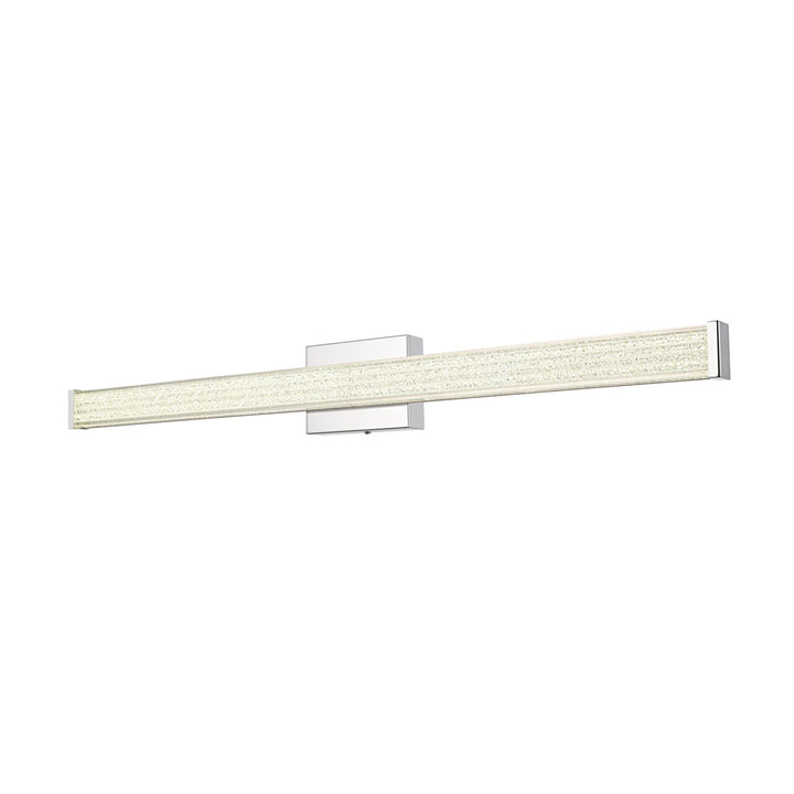 36 Inch Led Wall Sconce In Chrome - View 4 - Joshua Marshal
