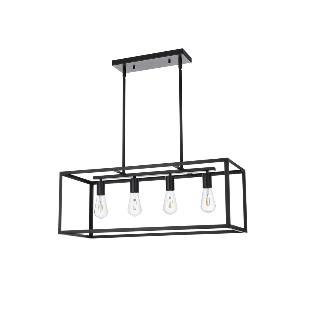 30.5 Inch Pendant In Black - View 4 - Joshua Marshal